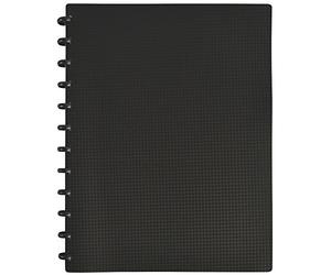 OXFORD Variozip Memphis A4 Document Protector 60 Sheets / 30 Removable Pockets Polypropylene Cover Black