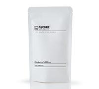 Oxford Vitality Cranberry Extract 5000mg Tablets | High Strength Cranberry Supplement for Bladder and Urinary Tract Support | Easy to Take Daily Tablets | Pack of 120