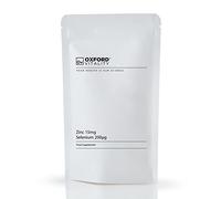 Oxford Vitality Selenium 200mcg and Zinc 15mg Tablets | Immune System Support Hair Skin and Nails Thyroid Function Antioxidant Protection and General Wellbeing | Pack of 120 Tablets