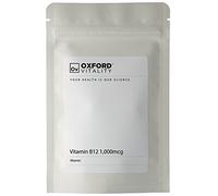 Oxford Vitality Vitamin B12 1000mcg Tablets | Methylcobalamin Supplement for Energy Vegans Vegetarians and General Health | Easy to Take Tablets | Pack of 240