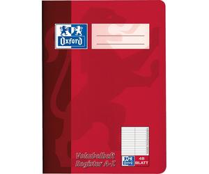 Oxford Vocabulary book with register