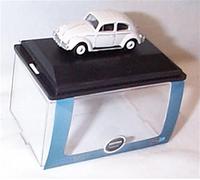 Oxford Volkswagen Beetle Lotus White vehicle 1:76 scale diecast model