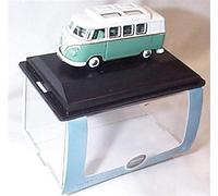 oxford volkswagen T1 camper turquoise / white car 1:76 railway scale diecast model