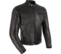 Oxford Walton 2.0, leather jacket 5XL Black