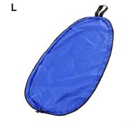 Oxford Waterproof Cover for Kayak, Fishing Boat, and Canoe 300D Oxford Fabric Protection (L)