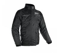 Oxford Products Rainseal Over Jacket Motorcycle Wet Weather Gear, Black, L