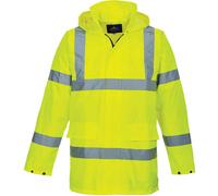 Oxford Weave 150D Class 3 Lite Hi Vis Traffiic Jacket Yellow L