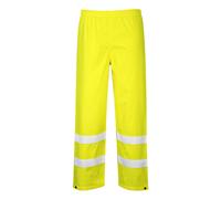 Oxford Weave 300D Class 1 Hi Vis Trousers Yellow L 32"