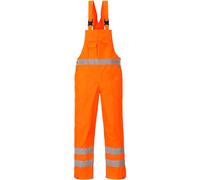 Portwest Hi-Vis Bib and Brace - Unlined, Size: M, Colour: Orange, S388ORRM