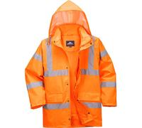 Oxford Weave 300D Class 3 Breathable Hi Vis Jacket