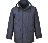 PORTWEST Corporate Traffic Jacket Waterproof Padded Lined Hooded Rain Coat S437