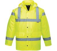 Portwest Hi Visibility Breathable Jacket Yellow Size: M Colour: Yellow M