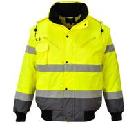 Portwest Hi-Vis Contrast Bomber Jacket
