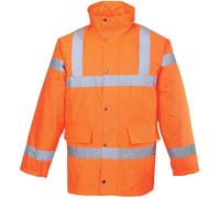 Oxford Weave 300D Class 3 Hi Vis Traffic Jacket