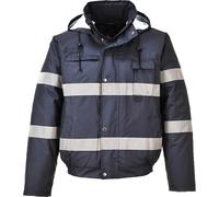 Oxford Weave 300D Class 3 Iona Lite Bomber Jacket Navy XL