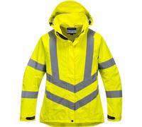 Oxford Weave 300D Ladies Class 3 Hi Vis Jacket Yellow 2XL
