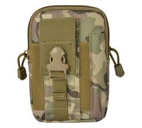 Oxford Webbing Pouches Waist Bag Multiuses Outdoor Camping Pouches Phone Bag with Attachments for Hiking Camping Multifunctional Sports Waist Pack