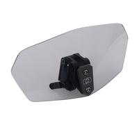 Oxford Windshield Clip-on Motorcycle Wind Deflector, Tinted, 260 x 125mm