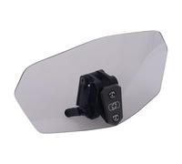 Oxford Windshield Clip-on Motorcycle Wind Deflector, Tinted, 260 x 125mm