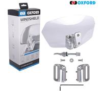 Oxford Windshield Motorcycle Bike Screen Extension Adjustable Clip On Windscreen
