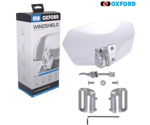 Oxford Windshield Motorcycle Bike Screen Extension Adjustable Clip On Windscreen