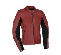 Oxford Women's Radley Leather Motorcycle Jacket, Red, UK 18