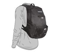 Oxford X Handy Sack Motorcycle Motorbike Backpack Rucksack Black (OL858)