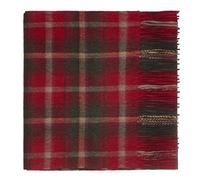 Oxfords Cashmere 100% Lambswool Plaid Tartan Scarf, Maple