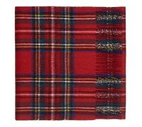 Oxfords Cashmere 100% Lambswool Plaid Tartan Scarf, Royal Stewart