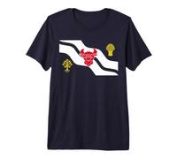Oxfordshire Flag England Premium T-Shirt