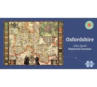 Oxfordshire Historical 1610 Map 1000 Piece Puzzle