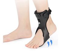 OXFUZZ Foot Drop Orthosis, Ankle Orthosis Splint Support, Adjustable Foot Drop Brace Assist Strap for Plantar Fasciitis Improve Walking Gait, Effective Relieve Pain Right,Medium