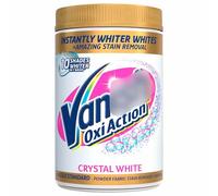 Oxi Action Crystal White 1.5kg - Powder Fabric Stain Remover for Brilliant Whites - Up to 10 Shades Whiter - Instantly Whiter After 1 Wash