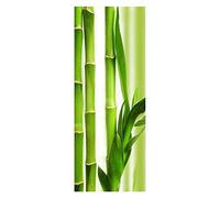 oxiang Door Stickers For Interior Doors 3d Green Bamboo Self-Adhesive Mural Home Decoration Art Decal Bedroom Living Room Removable Poster Door Sticker-77x200cm