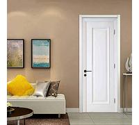 oxiang Door Stickers For Interior Doors 3d White Door Self-Adhesive Mural Home Decoration Art Decal Bedroom Living Room Removable Poster Door Sticker -90x200cm
