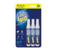 OxiClean On The Go Stain Remover Pen for Clothes and Fabric, to Go Instant Stain Removal Stick, 3-Count (Packaging May Vary)