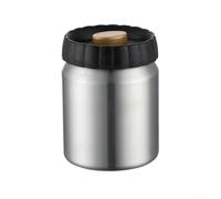 Oxidation-Proof Coffee Canister 330ml Fresh Keep(silver)