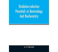 Oxidation-reduction potentials in bacteriology and biochemistry
