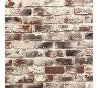 Oxide Reclaimed Effect White Brown and Black Multi Brick Slips - Sample (1 Brick)