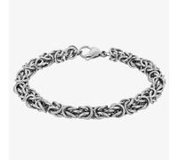 Bourne and Wilde Mens Oxidised Multi Ring Bracelet OSB-1772S