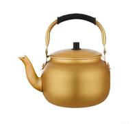 Oxidized Aluminum For Tea Pot for Milk Juice Flower For Tea and Rice Wine Preparation with Thickened Base for Long Lasting Outdoor and Indoor Use (2L)