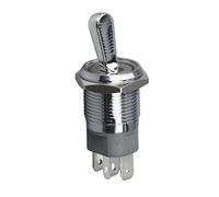 Oxidized Sturdy Metal Two Way Toggle Switches With LED Light For Craft Projects And Electronic Devices Multiple Position Toggle Switches
