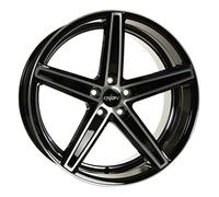 Oxigin 18 Concave 11.50 x 21 Offset 60 Bolt Pattern 5.00 x 114.30 Centre Bore 72.60 OXACHTZE11521J60BFPHD, Black Full Polish