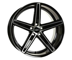 Oxigin 18 Concave 12.00 x 20 Offset 40 Bolt Pattern 5.00 x 108.00 Centre Bore 72.60 OXACHTZEHN1220F40BFPHD, Black Full Polish