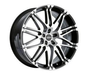 Oxigin - Mattig oxvierzehn7517h50bfp 14 OXROCK, 7.5 x 17 ET50, Aluminium 5 x 112 Black, Fully Polished TÜV Note X = ABE or the Approval CE (No Log)