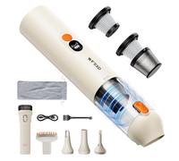 OXILAM Handheld Vacuum Cleaner with Pet Tool, 24000Pa Powerful Car Vacuum Cleaner, 30mins, Handheld Vacuum Cordless Small Vacuum Cleaners for Pet Hair, Car, Home, Office, Kitchen