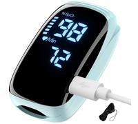 Oximeter with rechargeable pulse oximeter