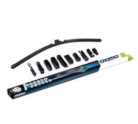 OXIMO Windscreen Wiper Blade 525 mm Car Windscreen Wiper Car Accessories Interchangeable Brackets for 12 Types Adapts to Curve of the Windscreen