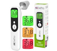 OxiPro TH1 Thermometer - CE Certified - MRHA Registered - In-Ear, Forehead, Non-Touch & Baby Modes - Clinically Validated Infrared Thermometer for Newborn, Baby, Kids, Children & Adults