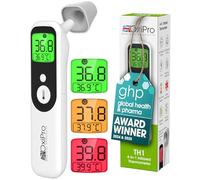 OxiPro TH1 Thermometer - Health & Pharma Award Winner 2025 - In-Ear, Forehead, Non-Touch & Baby Modes - Infrared Thermometer for Newborn, Baby, Kids, Children & Adult Temperature Measurement